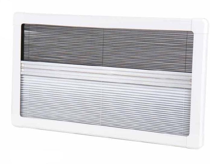 Carbest Innenrollo mit Rahmen Verdunkelung Insektenschutz für RW VAN 600x450mm Camping