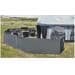 Isabella Mega Windschutz Sichtschutz 6-teilig 690x120cm Camping Outdoor granite