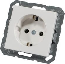 10 Stück Jung LS1520WW Schukosteckdose Steckdoseneinsatz LS 990 16A 250V alpinweiß