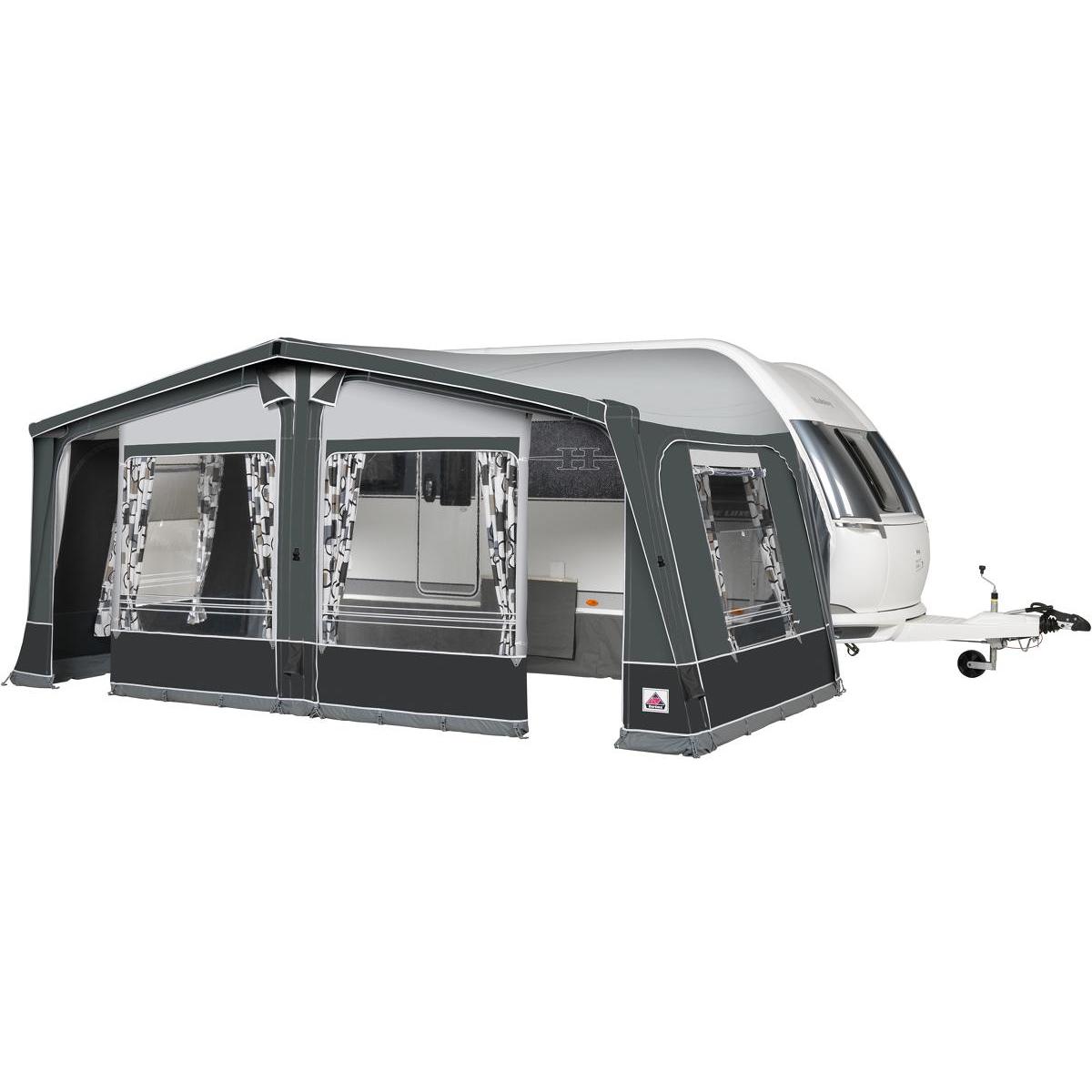 Dorema Daytona Air All Season Caravan-Vorzelt 900-925cm Gr.11 Camping Wohnwagen anthrazit grau