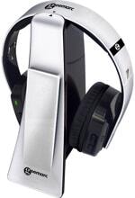 Geemarc CL7400 OPTI In Ear Kopfhörer Over Ear Headset TV Funk 125dB 1,4GHz grau