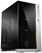 Lian Li O11Dynamic XL Midi-Tower Gaming-Gehäuse PC Beleuchtung Seitenfenster silber schwarz