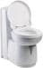 Thetford C262-CWE Cassettentoilette Kunststoff-Einbautoilette 8 Liter Camping Wohnwagen Wohnmobil weiß