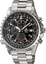 Casio EF-527D-1AVEF Herren-Armbanduhr Analoguhr Uhr wasserdicht bis zu 100m Tiefe Stahl schwarz