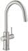 Grohe Blue Home C-Auslauf Starter Kit Einhebelmischer Küchenarmatur 150° schwenkbar supersteel