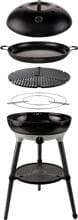 CADAC Carri Chef 50 BBQ/Dome/Paella pan Gasgrill Campinggrill 50mbar Exklusiv Wagner Edition schwarz