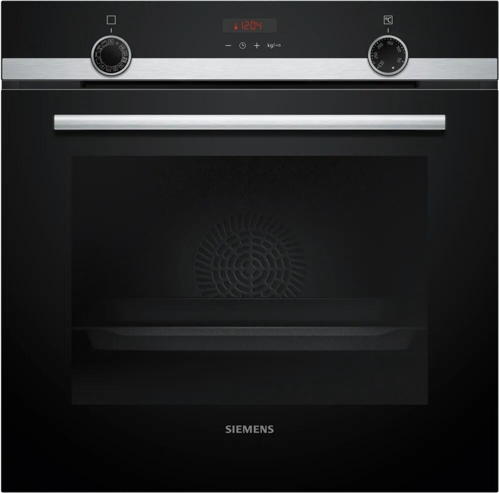 Siemens HQ574AER3 iQ300 Einbau-Backofen 59,4cm breit 71 Liter ActiveClean cookControl10 Dampfunterstützung edelstahl
