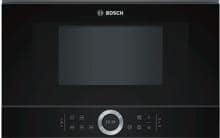 Bosch BFR634GB1 Einbau-Mikrowelle 21 Liter 59,4cm breit 900 Watt AutoPilot ColorGlass schwarz