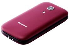 Panasonic KX-TU400 2,4" Senioren-Klapp-Handy Mobiltelefon SOS-Notruftaste Bluetooth rot