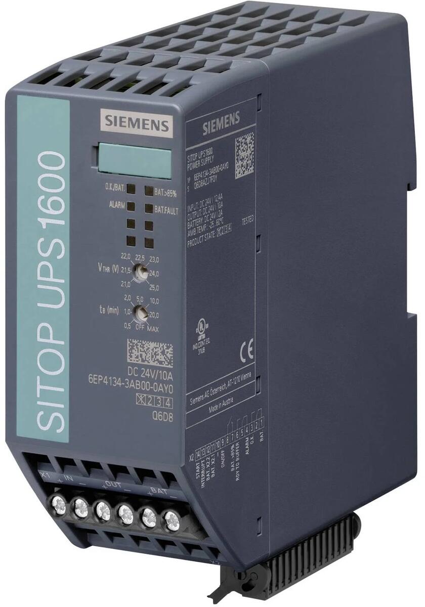 Siemens SITOP UPS1600 Industrielle USV-Anlage DC 24V/10A Schraubklemme