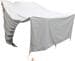 Dorema Seitentunnel Windschutz Gr.3 240-270cm für Traveller Modular Camping Wohnwagen grau