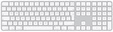 Apple Magic Keyboard Tastatur wiederaufladbar Touch ID Num Key Bluetooth QWERTY UK weiß