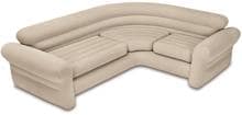 Intex Corner Sofa aufblasbare Couch Ecksofa 257x203x76cm beige
