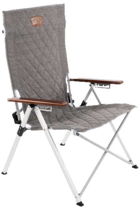 Holiday Travel Joplin Deluxe Faltstuhl Camping-Stuhl Outdoor Echtholzarmlehne