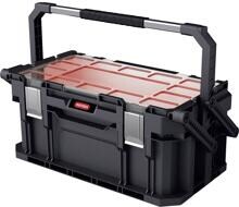 Keter 233841 Connect Cantilever Werkzeugkasten Sortimentskasten unbestückt 56x25x32cm schwarz