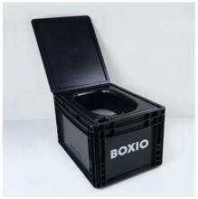 Boxio-Toilet Trockentrenntoilette Camping-WC Reisetoilette 5 Liter Camping Reisemobil schwarz