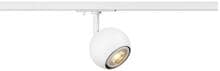 SLV Spot Light Eye 90 1-Phasen Schienensystem Spot Strahler 6W GU10 weiß matt