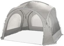 Bo-Camp Party Shelter Pavillon Gartenzelt Sonnenschutz Light Medium 300x300x240cm beige