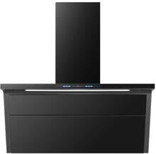 Wolkenstein WS55-90A++GCB Dunstabzugshaube Kopffreihaube 89,9cm breit LED-Beleuchtung Touch Control schwarz