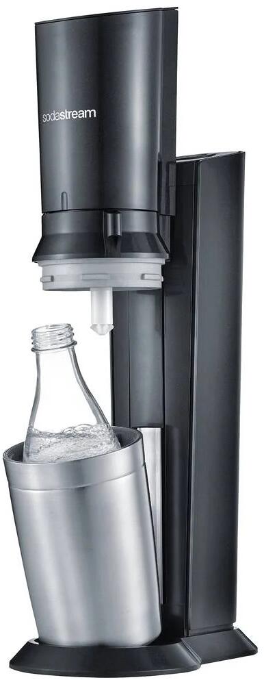 SodaStream Crystal 3.0 Trinkwassersprudler Wassersprudler 615ml schwarz