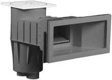 Hayward Premium Einbauskimmer Breitmaul für Folienbecken dunkelgrau