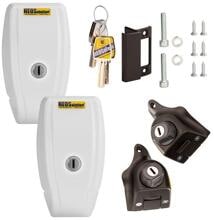 HEOSafe Van Security Paket Türsicherung Zusatzschloss Türschloss Diebstahlschutz Fiat Ducato ab Bj. 09/2021 weiß