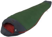Robens Snowfall II -5°C Mumienschlafsack Camping Zelten Reißverschluss rechts 220x80x51cm grün/grau