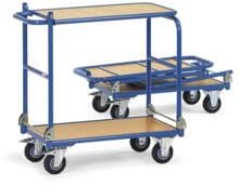Fetra 1140 Klapp-Tischwagen Transportwagen Traglast 150kg brillantblau