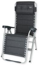 Crespo Deluxe AL/232-DL-40 Relaxsessel Campingliege Campingstuhl Outdoor anthrazit