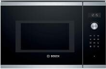Bosch BEL554MS0 Einbau-Mikrowelle 25 Liter 60cm breit 900 Watt AutoPilot 8 Grill Edelstahl