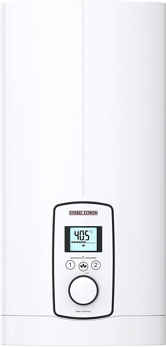Stiebel Eltron DEL 18/21/24 Plus Durchlauferhitzer Warmwasserbereiter 24kW Übertischmontage elektronisch weiß