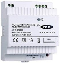 M-e modern-electronics 40778 Türsprechanlage Hutschienen-Netzteil 15 V/DC weiß