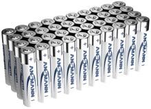 40 Stück Ansmann 1521-0030 Micro-Batterie Alkali-Mangan-Batterie AAA 1,5V silber