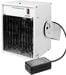 Eurom EK3000 Wall elektrische Heizung Heizlüfter Kaltluftventilator 3000 Watt IP24 Thermostat