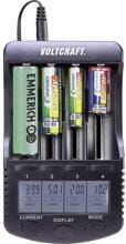 VOLTCRAFT CC-2 Akkuladegerät Rundzellen-Ladegerät NiMH NiCd LiIon Mignon AA Micro AAA Baby C Sub-C