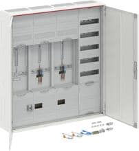 Striebel & John BA27CB6V Zählerschrank Komplettschrank ComfortLine A 5-reihig verkerhsweiß