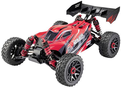 Reely Speed Buggy Major Brushed 1:14 RC Modellauto Elektro Buggy Allradantrieb 4WD RtR 2,4GHz rot