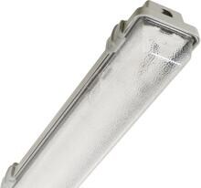Schuch 161170304 LED-Feuchtraum-Wannenleuchte 39 Watt 6160lm 158lm/W SKI IP65 grau