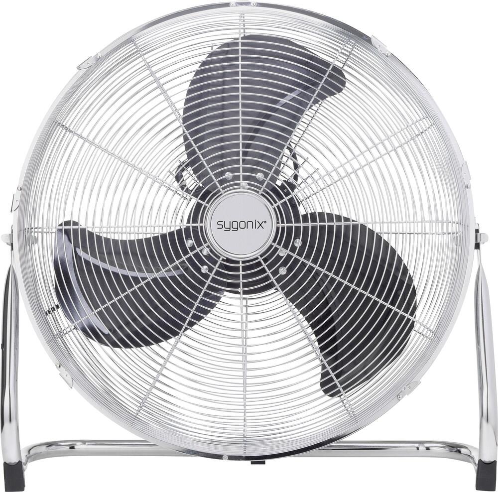 Sygonix FE-50A Bodenventilator Standventilator Tischventilator 140W silber