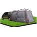 Vango Tailgate Hub Low Heckzelt Reisezelt 390x250cm Fiberglas-Gestänge Camping Reisemobil dunkelgrau
