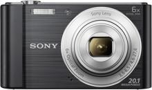 Sony Cyber-Shot DSC-W810B digitale Kompaktkamera 20,1MP 26-153mm Objektiv 2,7" Display HD schwarz