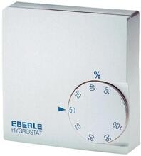 Eberle HYG E 6001 Hygrostat Hygrothermometer Aufputz weiß
