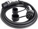 5 Meter Sygonix SY-5836550 eMobility Ladekabel Elektroauto Typ 2 22kW 3 phasig schwarz