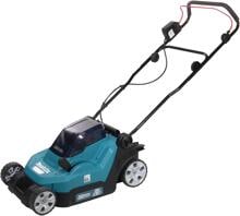 Makita DLM382PM2 Akku Rasenmäher Schnittbreite max. 380mm 2 Akku 18V blau schwarz