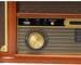 Denver MRD-51 Plattenspieler Radio USB CD Kassette MP3 Digitalisierungsfunktion Holz braun