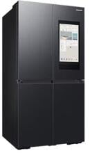 Samsung RF65DG9H0EB1EF Side-by-Side Stand-Kühl-Gefrierkombination 91,2cm breit 636 Liter NoFrost+ WiFi Dual Water Dispenser Ice Maker Premium Black Steel