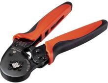 Toolcraft TO-6851883 Crimpzange Znage Aderendhülsen 0,25-10mm² Carbonstahl rot