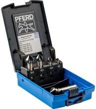 Pferd Tools 25202159 Kegelsenker-Set HSS KES DIN 335 C90° 5 HC-FEP
