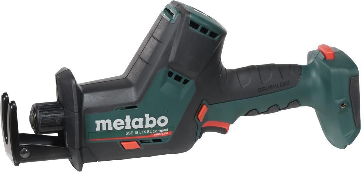 Metabo SSE18LTXBL Compact Akku-Säbelsäge Säge 18V 3000/min OHNE AKKU schwarz grün