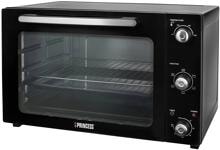 Princess 112759 Minibackofen Umluft-Ofen Grillbackofen 60cm breit 55 Liter schwarz